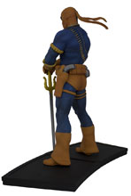 Image: Teen Titans 1/9th Scale Polystone Statue: Deathstroke  - Icon Heroes