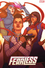 Image: Fearless #4 (variant Connecting cover - Frison) - Marvel Comics