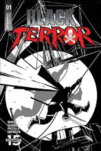 Image: Black Terror Vol. 02 #1 (incentive 1:50 cover - Fornes B&W) - Dynamite