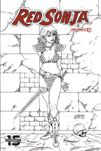 Image: Red Sonja Vol. 05 #9 (incentive 1:30 cover - Linsner B&W) - Dynamite