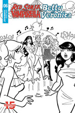 Image: Red Sonja and Vampirella Meet Betty and Veronica #6 (incentive 1:10 cover - Parent B&W) - Dynamite