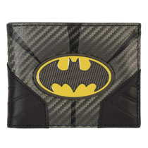Image: Batman Bifold Wallet: Metal Badge  - Bioworld Merchandising