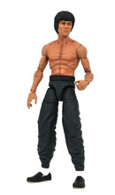 Image: Bruce Lee Select Action Figure: Shirtless  - Diamond Select Toys LLC