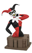 Image: Batman the Animated Series Resin Bust: Harley Quinn 'Harlequinade'  - Diamond Select Toys LLC