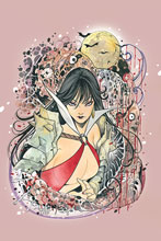 Image: Die!namite #1 (variant cover - Peach Momoko Vampirella virgin) - Dynamite