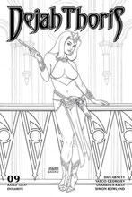 Image: Dejah Thoris Vol. 03 #9 (incentive 1:20 cover - Linsner B&W) - Dynamite