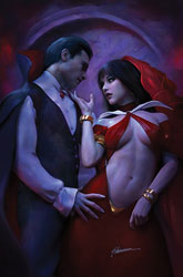 Image: Vampirella Vol. 05 #25 (cover Z - Maer premium metal) - Dynamite