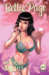 Image: Bettie Page and the Curse of the Banshee Vol. 05 #5 (cover A - Mychaels) - Dynamite