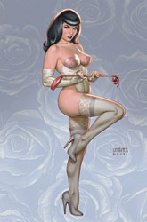 Image: Bettie Page and the Curse of the Banshee Vol. 05 #5 (cover I - Linsner virgin) - Dynamite