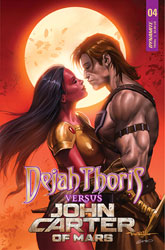 Image: Dejah Thoris vs. John Carter #4 (cover A - Parrillo) - Dynamite