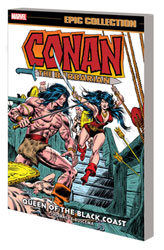 Image: Conan the Barbarian Epic Collection: The Original Marvel Years - Queen of the Black Coast SC  - Marvel Comics