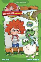 Image: Jurassik Diaries HC  - Ablaze