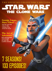 Image: Star Wars: The Clone Wars The Official Collector's Edition SC  (newsstand cover) - Titan Comics