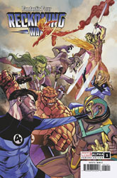 Image: Fantastic Four: Reckoning War Alpha #1 (variant cover - Caselli)  [2022] - Marvel Comics