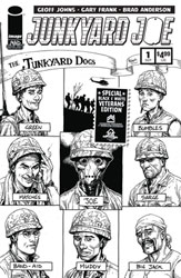 Image: Junkyard Joe: Special Black & White Veterans Edition #1 (cover E - Frank) - Image Comics