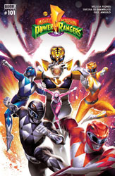 Image: Mighty Morphin Power Rangers #101 (cover A - Manhanini) - Boom! Studios