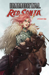 Image: Immortal Red Sonja #7 (cover A - Leirix) - Dynamite