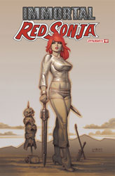 Image: Immortal Red Sonja #7 (cover C - Linsner) - Dynamite