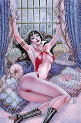Image: Vampirella: Year One #4 (cover I incentive 1:25 - March virgin) - Dynamite