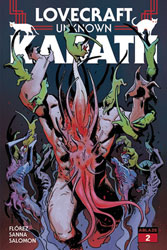 Image: Lovecraft: Unknown Kadath #2 (cover A - Sanna) - Ablaze Publishing