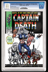 Image: Lady Death Sacrificial Annihilation #1 (Capt Death 100 Slabbed edition) - Coffin Comics