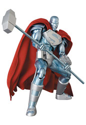Image: Return of Superman Mafex Action Figure: Steel  - Medicom Toy Corporation