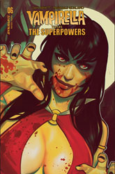 Image: Vampirella vs. The Superpowers #6 (cover D - Tomaselli) - Dynamite