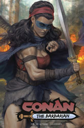 Image: Conan the Barbarian #1 (variant SDCC foil cover - Artgerm) - Titan Comics