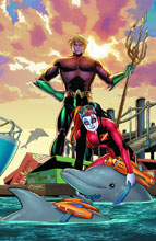 Image: Aquaman #39 (DCU variant cover - Harley Quinn) - DC Comics