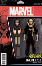 Image: Power Man and Iron Fist #1 (Iron Fist Action Figure variant cover - 00141) - Marvel Comics
