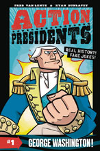 Image: Action Presidents Book 01: George Washington HC  - Harper Collins Publishers