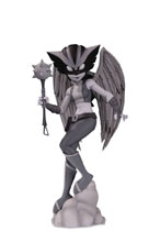 Image: DC Artists Alley PVC Figure: Hawkgirl by Zullo  (B&W) - DC Comics