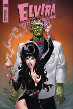 Image: Elvira: Mistress of the Dark #8 (cover C - Royle) - Dynamite