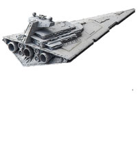 Image: Star Wars Plastic Model Kit: Star Destroyer  (1/14500 scale) - Bandai Hobby