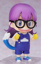 Image: Dr. Slump Nendoroid Action Figure: Arale Chan  (Cat Ear version w/Gatchan) - Good Smile Company