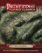 Image: Pathfinder Flip-Mat: Classics Hill Country  - Paizo Inc