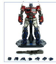 Image: Transformers Optimus Prime Deluxe Scale Figure  - Three A Trading Company Ltd