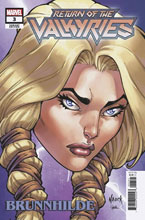 Image: King in Black: Return of the Valkyries #3 (variant Headshot cover - Nauck) - Marvel Comics