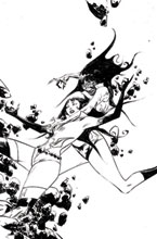 Image: Vampirella: The Dark Powers #3 (incentive 1:50 cover - Lee B&W virgin)  [2021] - Dynamite