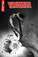 Image: Vampirella Vol. 05 #19 (incentive 1:20 cover - Gunduz B&W) - Dynamite