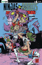 Image: Ninjas & Robots #4 (cover A - Erik Klaus) - Keenspot Entertainment