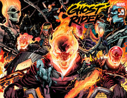 Image: Ghost Rider #1 (variant wraparound cover - Stegman) - Marvel Comics