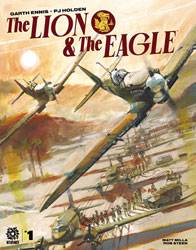 Image: Lion & Eagle #1 (cover B incentive 1:10 - Burns)  [2022] - Aftershock Comics