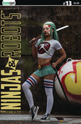 Image: Ninjas & Robots #13 (cover C - Torey Vaughan Cosplay) - Keenspot Entertainment