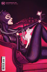 Image: Catwoman #40 (variant card stock cover - Jenny Frison) - DC Comics