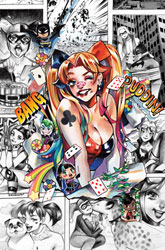 Image: Harley Quinn #12 (incentive 1:25 card stock cover - Rian Gonzales)  [2022] - DC Comics