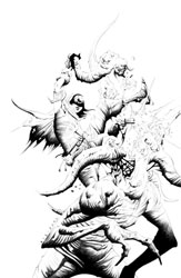 Image: Nocterra #12 (cover E incentive 1:25 - Lee B&W) - Image Comics