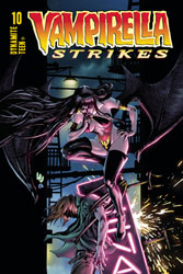 Image: Vampirella Strikes #10 (cover D - Lau) - Dynamite