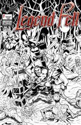 Image: Legend Fell #1 (cover D - Century Ltd ed. 1/100) - American Mythology Productions