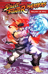 Illustration + digital enhancement Akuma Ryu Ken, Street Fighter III: 3rd  Strike, Capcom